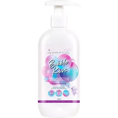 Bubble Kiss Soin Lavant Doux Bébés et Enfants Les Secrets de Loly 400ml