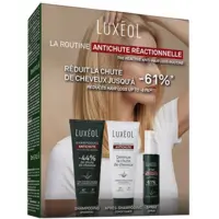 Luxéol Coffret Routine Antichute Réactionnelle