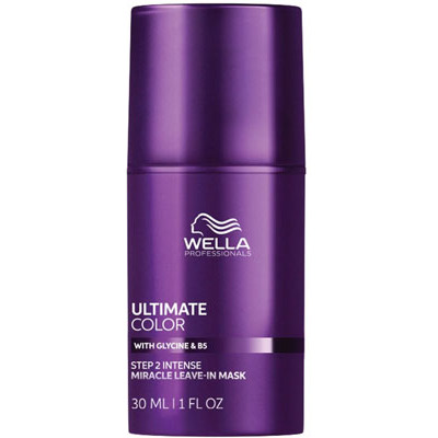 Masque Miracle sans rinçage Ultimate Color Wella 30ml