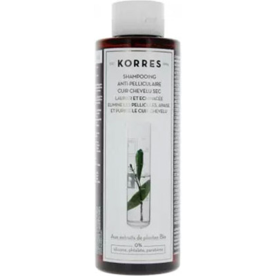 Shampoing Anti-Pelliculaire Cuir Chevelu Sec Korres 250ml