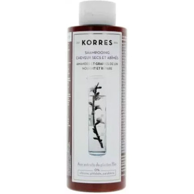 Shampoing Cheveux Secs et Abîmés Korres 250ml