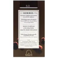 Coloration Permanente Huile d'Argan 5.0 Châtain Clair Korres