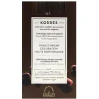 Coloration Permanente Huile d'Argan 6.1 Blond Foncé Cendré Korres