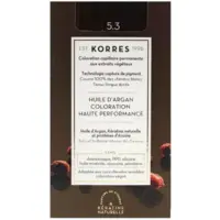 Coloration Permanente Huile d'Argan 5.3 Châtain Clair Doré Korres