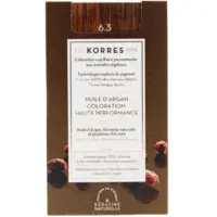 Coloration Permanente Huile d'Argan 6.3 Blond Foncé Doré Korres