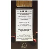 Coloration Permanente Huile d'Argan 8.3 Blond Clair Doré Korres