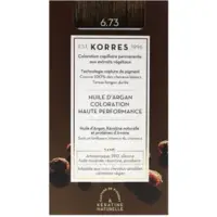 Coloration Permanente Huile d'Argan 6.73 Doré Cacao Korres