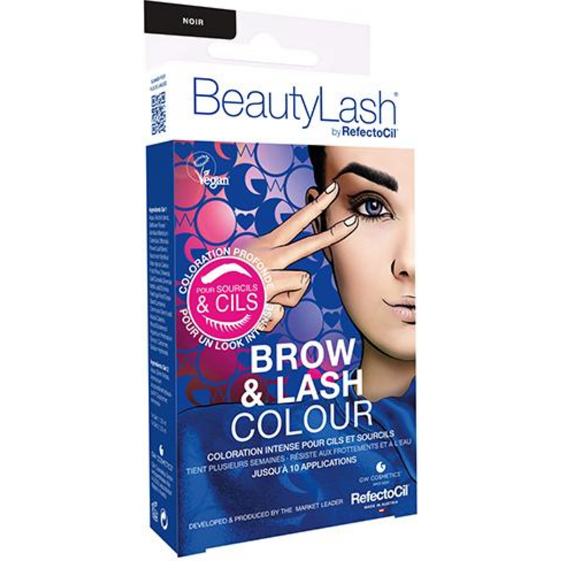 Kit de Teinture Vegan Sourcils et Cils Noir BeautyLash