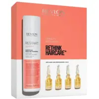 Pack Density Shampooing Micellaire Anti-Chute et 12 ampoules Restart Revlon