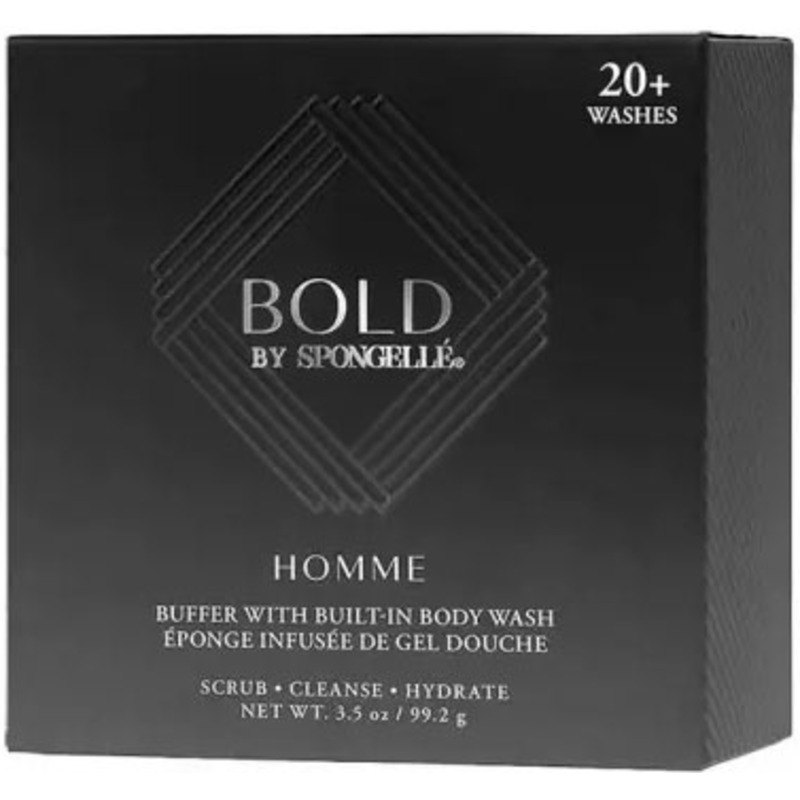 Super Buffer Éponge homme infusée Spongellé