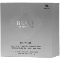 Extreme Buffer Éponge homme infusée Spongellé