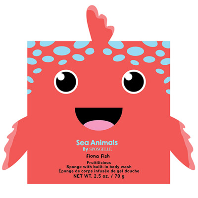 Éponge Enfant infusée Fiona Fish Spongellé