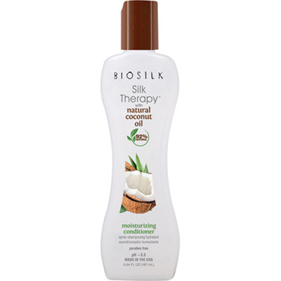 Conditioner Hydratant Silk Therapy Coconut Oil Biosilk 355ml