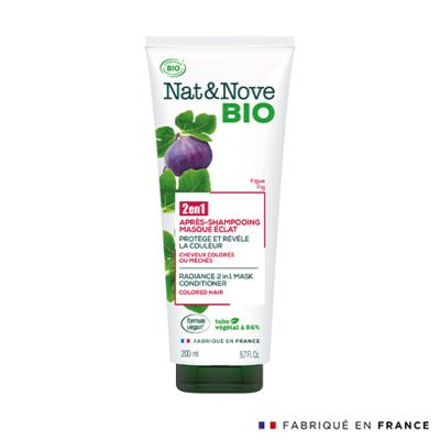 Après-shampooing Masque 2 en 1 Eclat Nat&Nove Bio