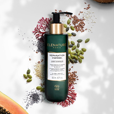 Après-Shampooing Crème Restructurante Réparation Extrême Elenature