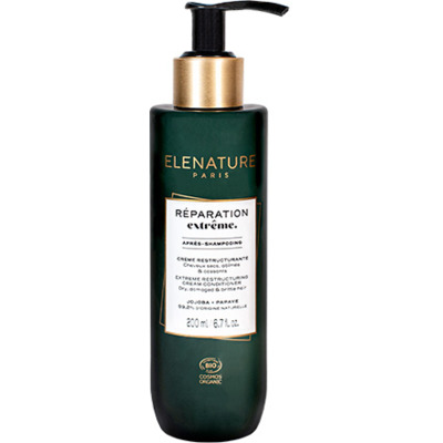 Après-Shampooing Crème Restructurante Réparation Extrême Elenature