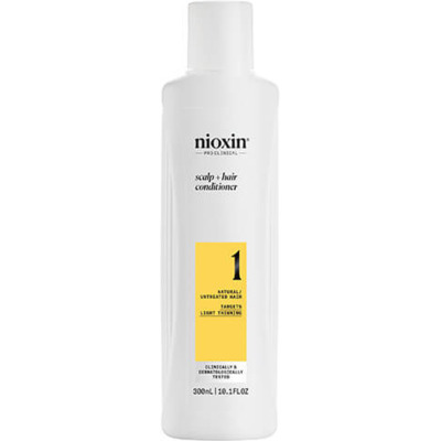 Après-shampoing System 1 Chute Modérée Cheveux Naturels Nioxin 300ml