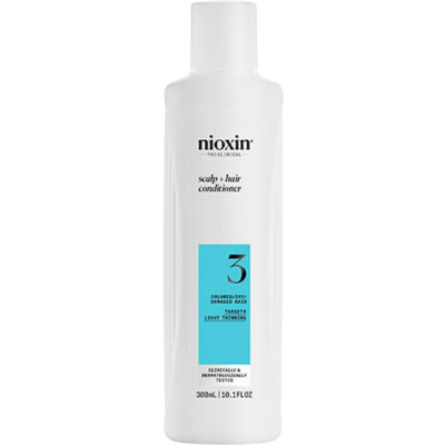 Après-shampoing System 3 Chute Modérée Cheveux Abîmés/Colorés Nioxin 300ml