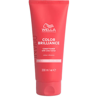 Après-shampooing Cheveux Fins à Moyens Invigo Color Brilliance Wella 200ml