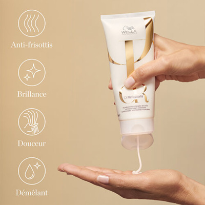 Après-shampooing Révélateur de Lumière Oil Reflections Wella 200ml