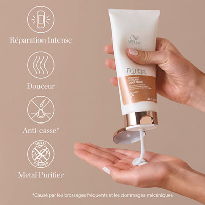 Après-shampooing Réparation Intense Fusion Wella 200ml