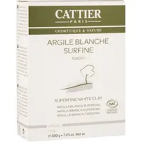 Argile Blanche Surfine Cattier 200g