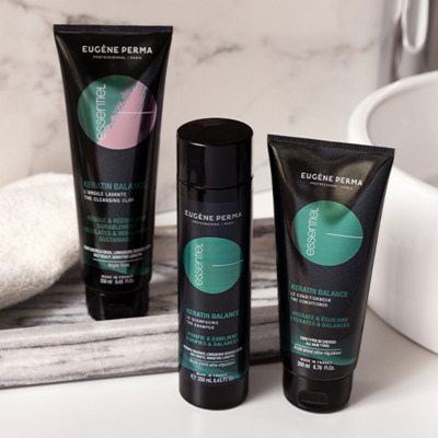 Argile Lavante Rééquilibrante Keratin Balance Essentiel 250ml
