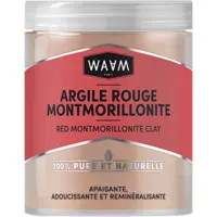 Argile Rouge Montmorillonite Kaolinite WAAM