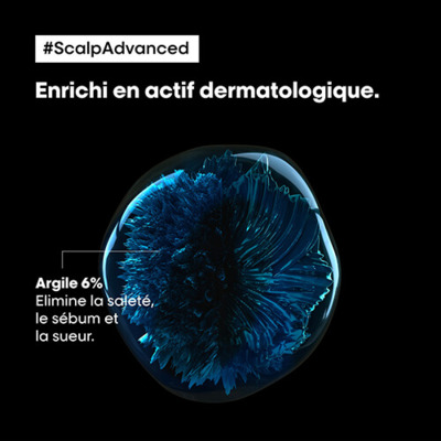 Argile Shampooing-masque 2-en-1 Purifiant Profond Scalp Advanced L'Oréal Pro