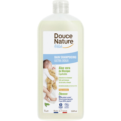 Bain Shampooing Ultra-Doux Bébé Douce Nature 1L