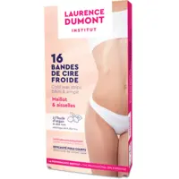 Bandes Cire Froide Aisselles & Maillot Laurence Dumont x16