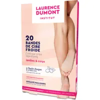 Bandes Cire Froide Jambes & Corps Laurence Dumont x20