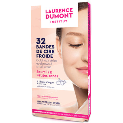 Bandes Cire Froide Sourcils & Petites Zones Laurence Dumont x32