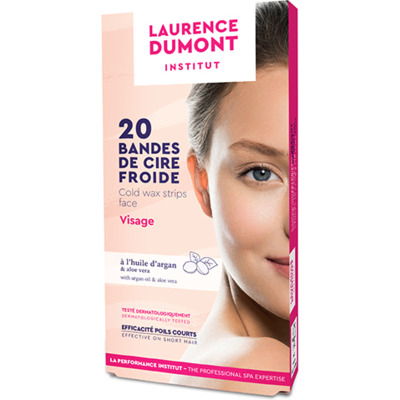 Bandes Cire Froide Visage Laurence Dumont x20