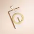 Barrette Ronde Ivoire Bachca