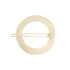 Barrette Ronde Ivoire Bachca