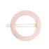 Barrette Ronde Rose Dragée Bachca