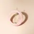 Barrette Ronde Rose Dragée Bachca