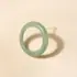 Barrette Ronde Vert d'Eau Bachca