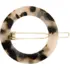 Barrette Ronde Ecaille Bachca