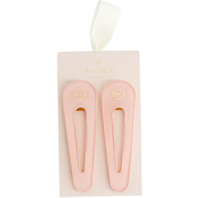 Barrettes Rose Dragée x2 Bachca