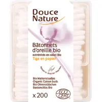 Bâtonnets d'Oreille Bio Douce Nature x200
