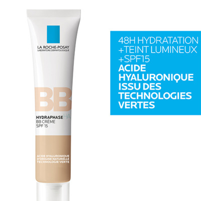 BB Crème Hydraphase HA Teinte Claire La Roche Posay