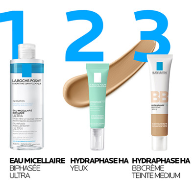 BB Crème Hydraphase HA Teinte Medium La Roche Posay