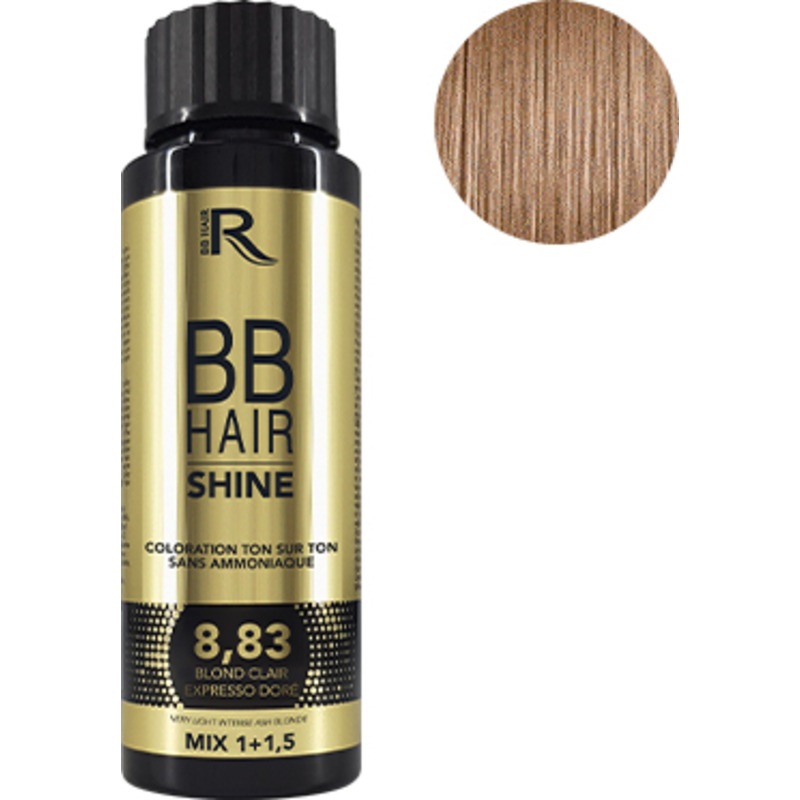 Coloration Ton sur Ton 8,83 Blond Clair Expresso Doré BBHair Shine Generik
