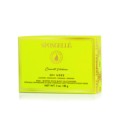 Éponge Pieds infusée Coconut Verbena Spongellé