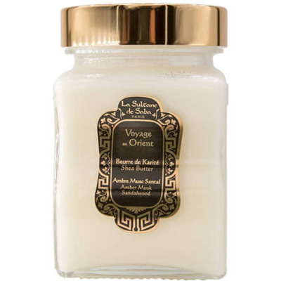 Beurre de Karité Ambre, Musc, Santal La Sultane de Saba