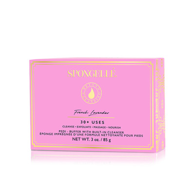 Éponge Pieds infusée French Lavender Spongellé