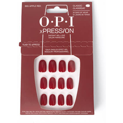 Faux Ongles xPress/On Big Apple Red OPI