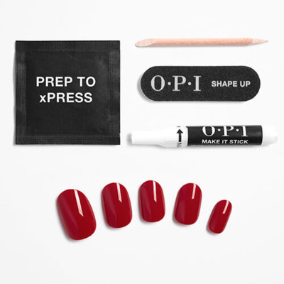 Faux Ongles xPress/On Big Apple Red OPI